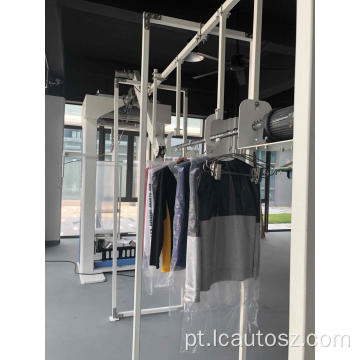 Máquina de ensacamento de vestuário vertical automático para roupas